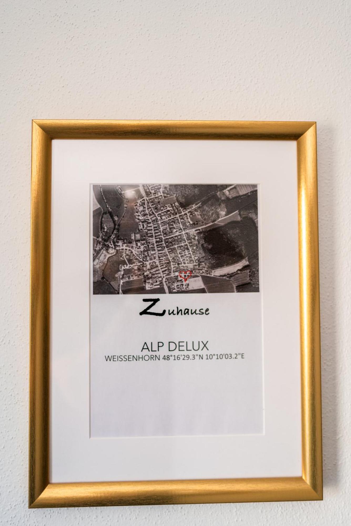Alp Deluxe - Sauna, Kamin, Terrasse & Mehr Weißenhorn Εξωτερικό φωτογραφία